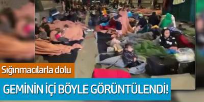 Yunan Donanmasına Ait Geminin İçi Böyle Görüntülendi