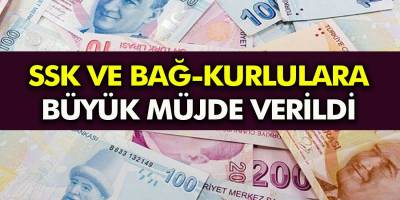 SSK ve BAĞ-KUR girişi olan vatandaşlara  aynı anda 3 ödeme birden yapılacak! Müjde üstüne müjde geliyor...