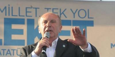 Memleket Partisi Genel Başkanı Muharrem İnce, Cumhurbaşkanlığı adaylığından çekildiğini duyurdu