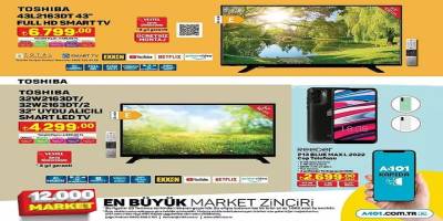 A101'de Bu Hafta Kaçırılmayacak Fırsatlar: Elektronikten Mutfak Ürünlerine, Kamp Malzemelerinden Bisikletlere Kadar Her Şey Var!