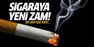 Bazı Sigara Grubuna Yeniden Zam Geldi! Zamlı Fiyat Listesi Açıklandı: Kallavi Zam İşte Detaylar...
