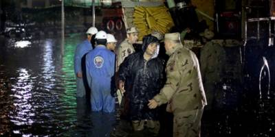 Mısır'da şiddetli yağıştan evler çöktü: 5 ölü