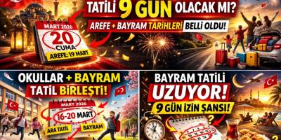 2026 Takvimi Herkesi Şaşırttı! 2026 Ramazan Bayramı Tatili Kaç Gün Olacak? Arefe Günü ve Ramazan Arefe Günü ve Ramazan Bayramı Ne Zaman, Ayın Kaçında?