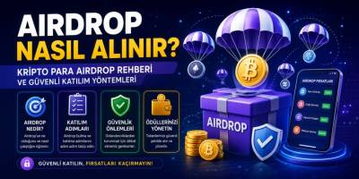 Airdrop Nasıl Alınır? Kripto Para Airdrop Rehberi ve Güvenli Katılım Yöntemleri