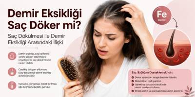 Demir Eksikliği Saç Döker mi? Saç Dökülmesi ile Demir Eksikliği Arasındaki İlişki