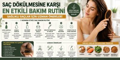 Saç Dökülmesine Karşı En Etkili Bakım Rutini | Sağlıklı Saçlar İçin Uzman Önerileri