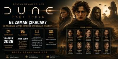 Dune: Part Three Ne Zaman Çıkacak? İlk Fragman, Vizyon Tarihi ve Oyuncuları Kimler?