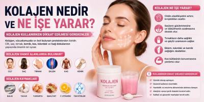 Kolajen Nedir ve Ne İşe Yarar? Kolajen Kullanırken Dikkat Edilmesi Gerekenler…