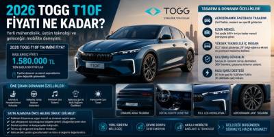 2026 TOGG T10F Fiyatı Ne Kadar? TOGG T10F Tasarım ve Donanım Özellikleri Neler? Satın Almadan Önce Nelere Dikkat Edilmesi Gerekenler...