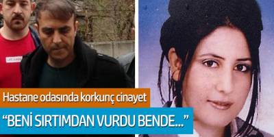 Konya'da eşini öldüren koca: Eşim beni sırtımdan vurdu, ben de onu başından vurdum'