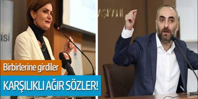 Canan Kaftancıoğlu ve İsmail Saymaz birbirlerine girdiler