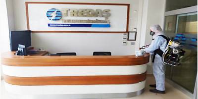 Trakya TREDAŞ’ta korona virüsüne karşı önlemler arttırıldı