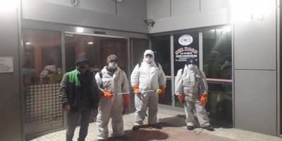 Recep Gür’den Başkan Aşgın’a dezenfekte teşekkürü