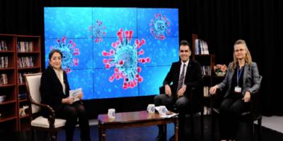 Ege Üniversitesinde rektör Yardımcısı koronavirüs için etkin önlemleri anlattı