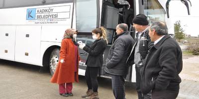 Malatya’nın Arguvan ilçesinde korona virüs tedbirleri
