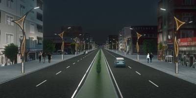 Van Büyükşehir Belediyesinden 3. prestij cadde çalışması