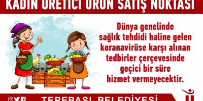 Eskişehir Tepebaşı Belediyesi’nde kadın üretici ürün satış noktası da kapalı olacak