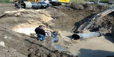 Adana'nın Ceyhan ilçesinde isale hattı patladı Ceyhan susuz kaldı