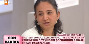 Esra Erol'da Kadriye'nin 5 Yaşındaki Oğlu'nun Babası Kocası Ramazan Çıktı!