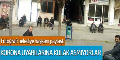 Kırklareli'de korona uyarılarına kulak asmıyorlardı! Belediye başkanı öyle birşey yaptı ki...