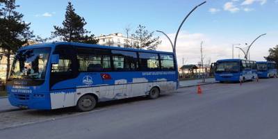 Bayburt Belediye otobüsleri sağlık çalışanlarına ücretsiz oldu