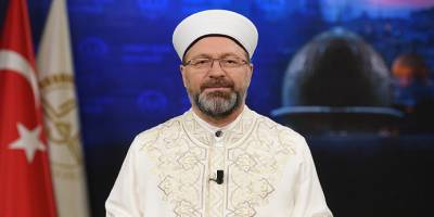 Diyanet İşleri Başkanı Ali Erbaş’tan, Miraç Kandili mesajı