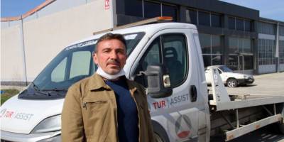 Oto kurtarıcıdan Sağlıkçılara bir destek