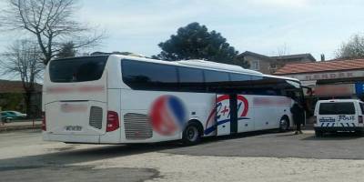 Düzce’den İstanbul’a gitmekte olan Yolcu otobüsünde fenalaşan kadın panik yaşattı