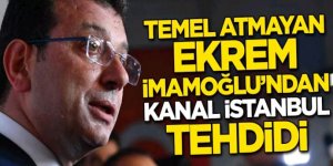 Ekrem imamoğlu projeye engel olmak için eliden gelen her şeyi yapacağını belirtti.