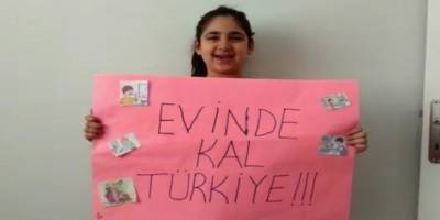 Minik öğrencilerden büyük klip