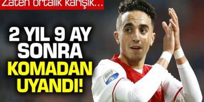 Hazırlık maçında rahatsızlanan Abdelhak Nouri komadan çıktı!