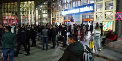 Antalya otogarında şehirlerarası yolculuk kısıtlaması