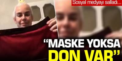 İpek Tanrıyar sosyal medyayı salladı! ''Maske yoksa don var''