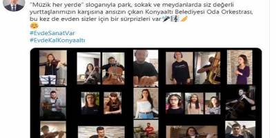 Oda Orkestrası “Ev’den Müzik” konseri verecek