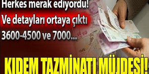 Kıdem Tazminatı Müjdesi... 3600 ve 4500 şartına dikkat!