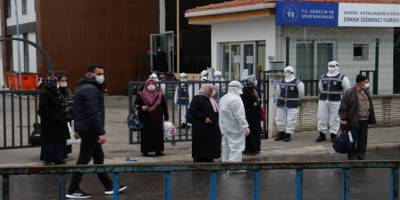 Konya’da sonuçları negatif çıkan umrecilerin tahliyesi başladı