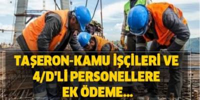 Taşeron İşçileri ve 4/D Ek Ödeme Meclis Gündeminde