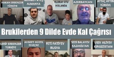 Doğu Anadolu Bölgesinin Buruki aşiretinden 9 dilde ‘evde kalın’ çağrısı