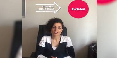 Kırıkkale'de sağlık personellerinden ‘evde kal’ çağrısı