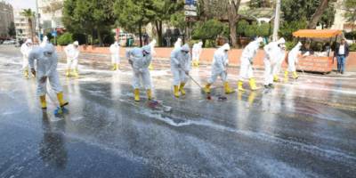Haliliye belediyesi korona virüs ile mücadeleyi sürdürüyor