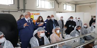 Ereğli Belediyesi el dezenfektanı üretmeye başladı