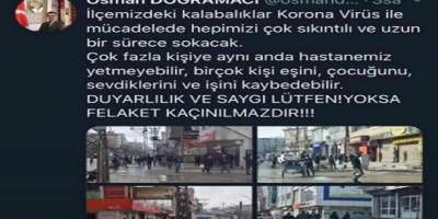 Yüksekova Kaymakamı Doğramacı’dan duyarlılık çağrısı