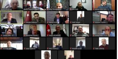 Bursa Ticaret Borsa Başkanı Matlı, bölge oda borsa başkanlarıyla istişarede bulundu