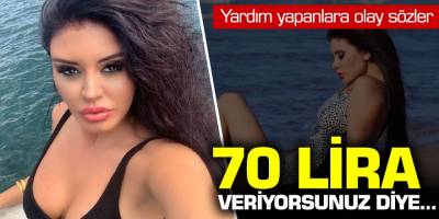 Ebru Polat Instagram'da yaptıkları yardımları paylaşanlara ateş püskürdü!