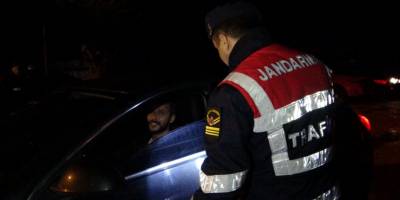 Kozan, Osmaniye'de giriş-çıkış yasakları uygulanmaya başlandı