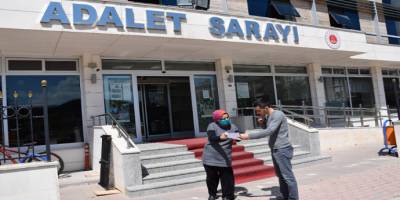 Ceza Evi ve Adliyesinde önlemler genişletildi