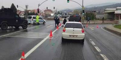 Kocaeli’nin Karamürsel istikametinde sınırında sıkı denetim
