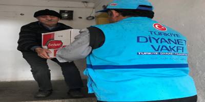 Bitlis’in Hizan müftülüğünden ihtiyaç sahiplerine yardım eli