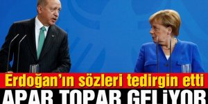 Cumhurbaşkanı Erdoğan'ın Sözleri Angela Merkel'i Tedirgin Etti