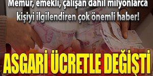 Memur, emekli, çalışan, milyonlarca kişiyi ilgilendiriyor çok önemli haber!